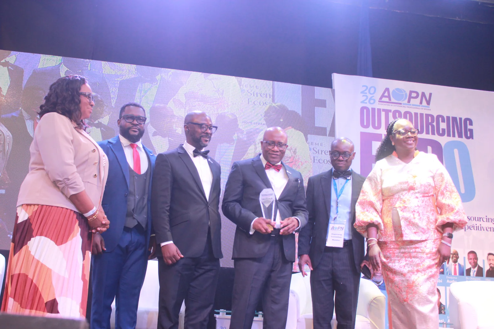 AOPN professionals participating in an industry gathering